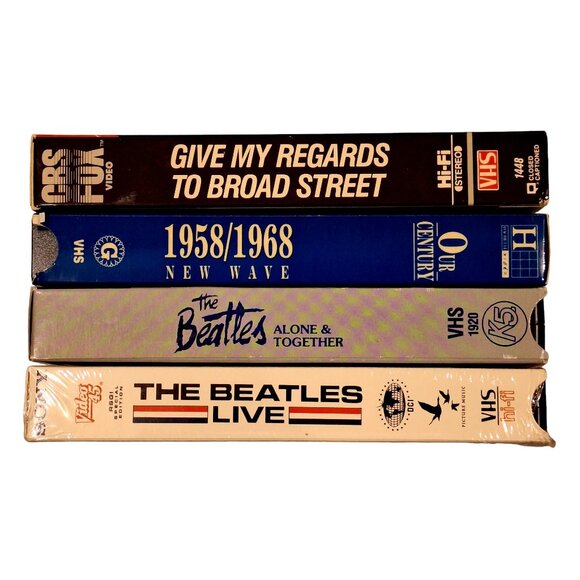 The Beatles VHS Tapes, Lot of 4 - Picture 3 of 3